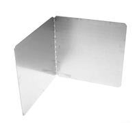 Écran de protection anti-éclaboussures d'huile en acier inoxydable pour cuisinière à gaz, pliable, anti-adhésif, pour cuisine, panneau résistant à la rouille, facile à nettoyer, 30 x 30 cm, 30 x 40 cm