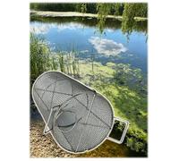 Écran de protection de pompe en acier inoxydable 304, protection de pompe submersible robuste de 2/3/6/8 mm, couvercle en de filtre anti-colmatage for étang, puits(6mm,17x16inch)