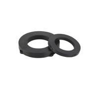 Écran de protection en ligne, filtre à mailles, Rondelles en caoutchouc avec filtre 1/2 pouce 3/4 Maille acier inoxydable Paquet de 10 Noir Tailles multiples(24mm-01)