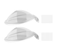 Écran de protection panoramique pour appareil photo PC Matter Enhancement Clearly Résistant à la corrosion Couverture avec 2 pour une utilisation en extérieur Lentille anti-reflet Protection pour