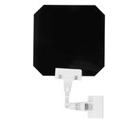 Écran de protection pour soudage, panneau carré en PP de 18 cm, anti-lumière intense, fixation par clip pour le soudage à l'arc sous argon (Blanche)