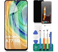 Écran de rechange pour OPPO A77/A57 5G pour OPPO A77 5G CPH2339 Écran LCD pour OPPO A57 5G PFTM20 Kit de numériseur tactile (sans cadre, noir)
