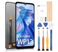 Écran de rechange pour Oukitel WP13/WP15 LCD Display Screen Touch Digitizer Assemblée avec outils de réparation (noir)