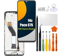 Écran de rechange pour Xiaomi Redmi 14C | Poco C75 avec cadre