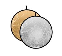 Écran de réflexion Caruba 2 en 1 or et argent, 45 cm | ✅ Livraison gratuite à partir de 100 €