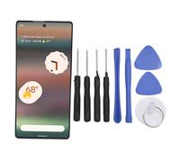 Écran de Remplacement AMOLED Organique pour Pixel 6A 5G, Cadre GX7AS GB62Z G1AZG de 6,1 Pouces, Assemblage de Numériseur avec Outils de Réparation de Cadre pour