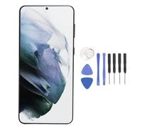 Écran de Remplacement AMOLED Organique pour S21 Plus 5G, Cadre S21 Plus 5G de 6,7 Pouces, Assemblage de Numériseur avec Outils de Réparation de Cadre pour