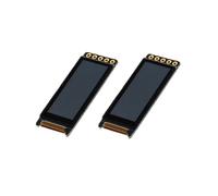 Écran de Remplacement pour Clavier Divisé Nice View LS011B7DH03, Écran D'Affichage 160x68 1,08 Pouce ZMK Gamer (2 Pièces)