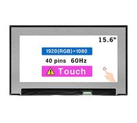 Écran de remplacement pour Dell Inspiron 15 5510 5515 5518 15,6" FHD 1920 x 1080 40 broches LCD écran tactile panneau d'affichage