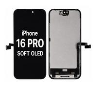 Ecran et Vitre Tactile Complet pour iPhone 16 Pro 120Hz (Soft OLED) (Prime)