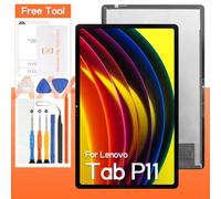 Écran de remplacement pour Lenovo Tab P11/P11 Plus LCD Display TB-J616 TB-J606 TB-J606F TB-J606N TB-J606L écran tactile numériseur complet avec outils (noir)