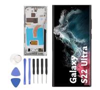 Écran de Remplacement pour S22 Ultra S908B Version UE, Remplacement de L'écran LCD du Téléphone, Assemblage de Numériseur D'écran Tactile avec Une compatibilité Parfaite