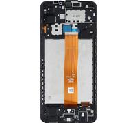 Écran de remplacement Samsung Galaxy A12, vitre prémontée - Black