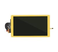 Écran de Remplacement Switch Lite, LCD rétroéclairé OEM et écran Tactile, Répare Les écrans Fissurés, Saturation des Couleurs élevée, Installation Facile (Yellow)