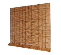 Écran de roseau naturel, écran de balustrade de parasol de balcon | Robuste et durable, polyvalent, coupé à la main, longue durée de vie, attaches de câble incluses(100*300cm)