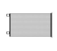 Écran De Sécurité Pour Animaux De Compagnie - Clôture Pour Bébé Rétractable, Maille D'escalier Pour Tout-petit | Cat Baffle Gate Pour Cheminée De Porche, Séparateur De Filet De Protecteur Pour Bébé