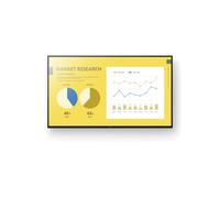 Écran de signalisation numérique Sony FW-50EZ20L 50" LED 4K Ultra HD 350 cd/m² 16/7 Wi-Fi Android, dalle VA, HDR10/HLG, 3x HDMI, 2x USB, VESA 200x200