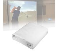 Écran de simulateur de golf portable et pliable, rideau de projection épais et lavable pour entraînement intérieur et extérieur
