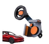 Écran de tableau de bord de voiture magnétique monté sur téléphone - Rotation à 360 ° - Roue de support - Ventouse puissante