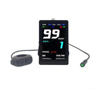 Écran de vélo électrique Dpc101 pour moteur Bafang, protocole Uart et Can avec deux thèmes, compatible avec M510 M560 G340 pour vélos électriques BBS02 (Uart)