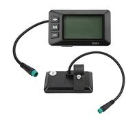 Écran de Vélo électrique GD01, écran LCD 36 V 48 V avec Prise étanche à 5 Broches, Compatible avec Le Contrôleur JN, adapté au Guidon de 22,2 Mm