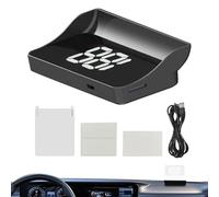 Écran de vitesse numérique pour voiture | Projecteur HUD GPS pour pare-brise - Moniteur de vitesse pour voitures de tourisme, SUV, fourgonnettes, bus, caravanes, scooters, vélos, amateurs de véhicules