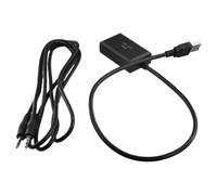 Écran de voiture 7 pouces, entrée audio AUX vers USB, sortie audio, activateur AUX for Mercedes, Benz, système NTG 5.0