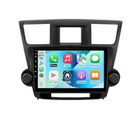 Écran de Voiture Autoradio Android 14 pour Toyota pour Highlander 2009-2014, stéréo sans Fil, Compatible CarPlay