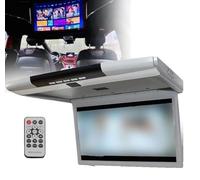 ÉCran De Voiture Mp5 Monté Au Plafond De 17.3 Pouces,Lecteur vidéo 1080p pour voiture,Écran large HD,Prend en charge les formats vidéo MP4/MPG/RM/RMVB/AVI, etc.,Grey