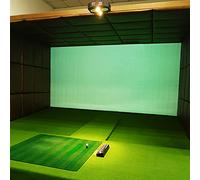 Écran d'impact de simulateur de Golf d'intérieur pour la Maison 300x500cm/9,84 Pieds x 16,4 Pieds Grand écran de Projection pour l'entraînement au Golf, Outils de Divertissement de Jeu