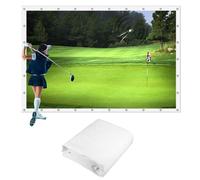 Écran d'impact pour simulateur de golf, écran de projection d'entraînement d'intérieur pour la maison, tissu réfléchissant portable, simulateurs de golf