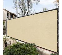 Écran D'intimité for Clôture Pare Vent Résistant Aux UV Robuste Couverture en Maille Respirante for Clôtures Brise Vent De Jardin Tissu Barrière en Filet(1 * 4m)