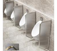 Écran d'intimité mural pour urinoir - Cloison murale pour urinoir - Écran d'intimité pour homme - Verre trempé étanche - 40 x 120 cm - Séparateur de protection pour les toilettes - Pour l'école, le
