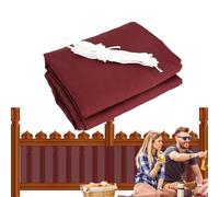 Écran d'Intimité pour Balcon | 0.90 m x 7.50 m Toile de Protection contre les UV - Clôture d'Intimité Balcon Résistante Aux Intempéries Et Protection UV,pour Terrasse, Porche, Fenêtre, Jardin, Extérie
