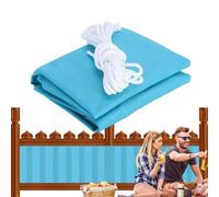 Écran d'Intimité pour Balcon,0.9x7.5m Brise-vue Renforcé,Couverture pour Balcon avec Protection UV - Pour Terrasse Portail Clôture Fenêtre Extérieure