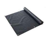 Écran d'intimité PVC,Bandes Brise-Vue,Rouleau Occultant,Résistant au Vent-Soleil,20 Clips de Fixation Inclus,90x600 cm, Anthracite