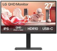LG 27BA75QB-B.AEU écran plat de PC 68,6 cm (27 ) 2560 x 1440 pixels Wide Quad HD LED Noir
