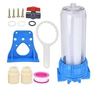 Écran du Filtre à Eau, PP à Haute densité soufflé par ballance, connecteur de Tuyau en PVC de 3/4 Pouces - purifie l'eau, Fuite - Joint d'épreuve, Alimentation Automatique de