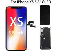 Écran dur Pour iPhone XS OLED 5.8"" Téléphone Portable Vitre assemblés Tactile + Ecran LCD + Chassis - Noir