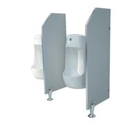 Écran d'urinoir cloison de santé publique écran de confidentialité for urinoir for hommes déflecteur étanche(Stainless Steel Parts,45 * 120cm)