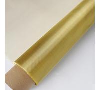 Écran En Cuivre Maille, Écran En Cuivre Mesh Métallique Écran Tissu Mesh Pour Filtre Dense 99,9% Tissu De Cuivre Pur DIY Kit Protection De Fenêtre(Laiton 1x1m,40 m