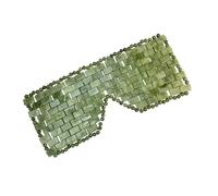 Écran en jadéite naturelle pour repos, repos, consultation au froid, soulagement des yeux gonflés contre le vieillissement des globes sombres