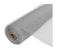 vidaXL Rouleau en Aluminium 100x500 cm, Argent, Maille Fine Anti-Insectes pour Fenêtres et Portes, Grillage Métallique 141157