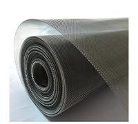 Écran en maille d'acier inoxydable 20 mailles pour fenêtre - Protection contre les rongeurs - 0,7 x 6 m - Solution antiparasitaire argentée