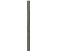 vidaXL Écran en treillis Acier inoxydable 100x1000 cm Argenté