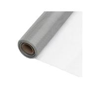 vidaXL Écran en treillis Acier inoxydable 112x1000 cm Argenté