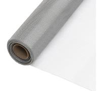 Ecran en Treillis Acier Inoxydable 112x2000 cm Argenté Moustiquaire vidaXL