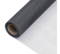 Ecran en Treillis Fibre de Verre 100x1000 cm Gris Moustiquaire Filet vidaXL