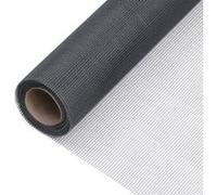 Écran en treillis Fibre de verre 100x500 cm Gris Noir G