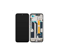 Ecran et Vitre Tactile avec Chassis Original OPPO A6x 4G Noir